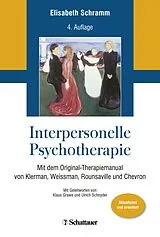 Fester Einband Interpersonelle Psychotherapie von Elisabeth Schramm