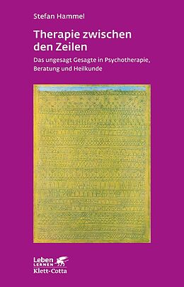 Kartonierter Einband Therapie zwischen den Zeilen (Leben Lernen, Bd. 273) von Stefan Hammel