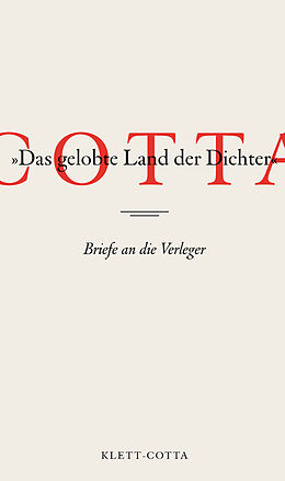 Fester Einband Cotta - »Das gelobte Land der Dichter« von 