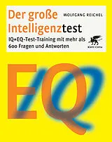 Kartonierter Einband Der große Intelligenztest von Wolfgang Reichel