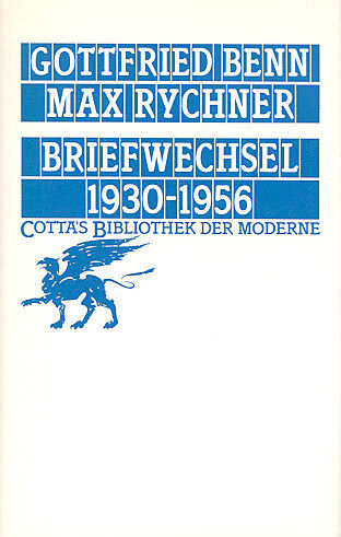 Briefwechsel 1930-1956 (Cotta's Bibliothek der Moderne, Bd. 47)