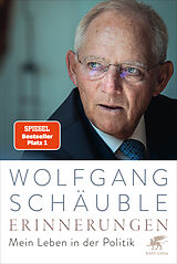 Fester Einband Erinnerungen von Wolfgang Schäuble