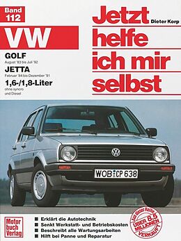 Kartonierter Einband VW Golf II / Jetta von Dieter Korp