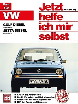 Kartonierter Einband VW Golf/Jetta Diesel von Dieter Korp