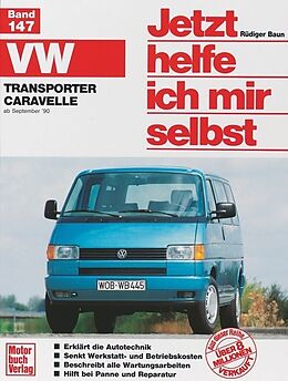 Kartonierter Einband VW Transporter/Caravelle »T4« (90-95) von Dieter Korp, Rüdiger Baun
