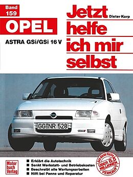 Echter Leder-Einband (Ld) Opel Astra GSi/GSi 16V von Dieter Korp