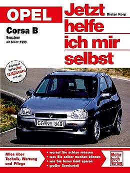 Kartonierter Einband Opel Corsa B von Dieter Korp