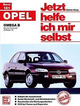 Kartonierter Einband Opel Omega B von Dieter Korp
