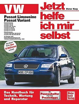 Kartonierter Einband VW Passat Limousine und Variant von Dieter Korp