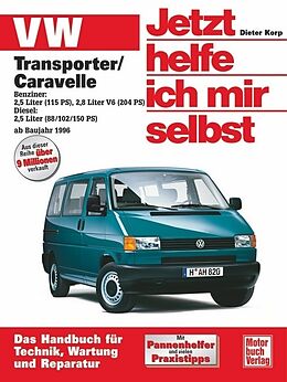 Kartonierter Einband VW Transporter T4 / Caravelle von Dieter Korp