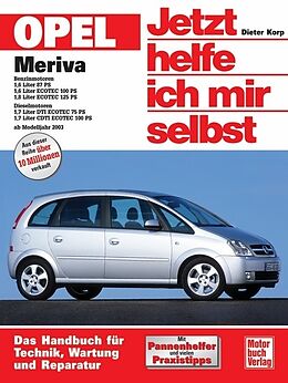 Kartonierter Einband Opel Meriva von Dieter Korp