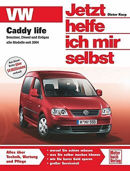 Kartonierter Einband VW Caddy life von Dieter Korp