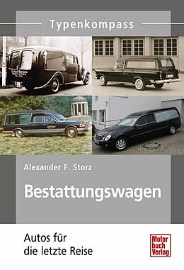 Kartonierter Einband Bestattungswagen von Alexander F. Storz