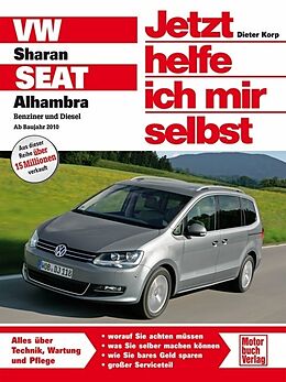 Kartonierter Einband VW Sharan / Seat Alhambra von Dieter Korp