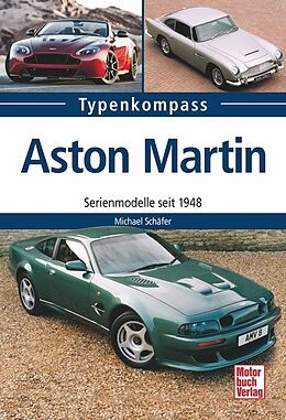 Kartonierter Einband Aston Martin von Michael Schäfer