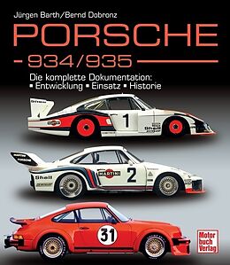 Fester Einband Porsche 934/935 von Jürgen Barth, Bernd Dobronz