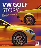 Fester Einband VW Golf Story von Russell Hayes