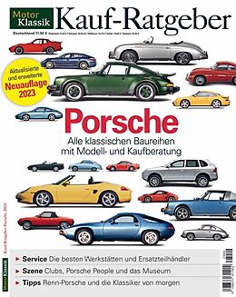 Kartonierter Einband Motor Klassik Kauf-Ratgeber - Porsche von 