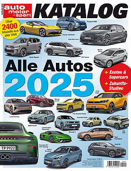 Kartonierter Einband Auto-Katalog 2025 von 