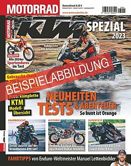Kartonierter Einband Motorrad KTM Spezial 2024 von 