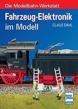 Kartonierter Einband Fahrzeug-Elektronik im Modell von Claus Dahl