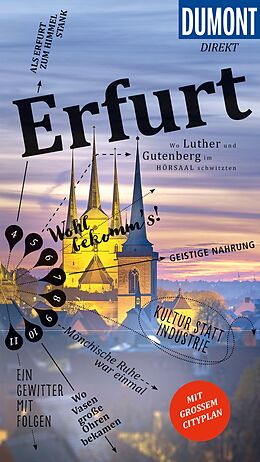 Kartonierter Einband DuMont direkt Reiseführer Erfurt von Ulrich Seidel