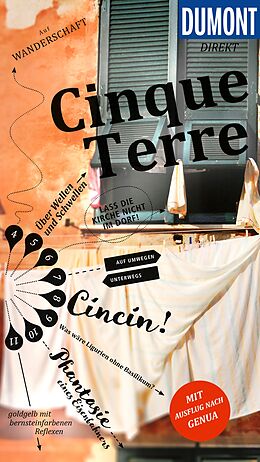 Kartonierter Einband DuMont direkt Reiseführer Cinque Terre von Hannah Hauer