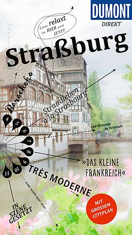 Kartonierter Einband DUMONT direkt Reiseführer Straßburg von Gabriele Kalmbach