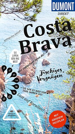 Kartonierter Einband DuMont direkt Reiseführer Costa Brava von Ulrike Wiebrecht
