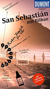 Kartonierter Einband DuMont direkt Reiseführer San Sebastián mit Bilbao von Julia Reichert, Jone Karres Azurmendi