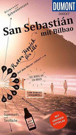 Kartonierter Einband (Kt) DuMont direkt Reiseführer San Sebastián mit Bilbao von Julia Reichert