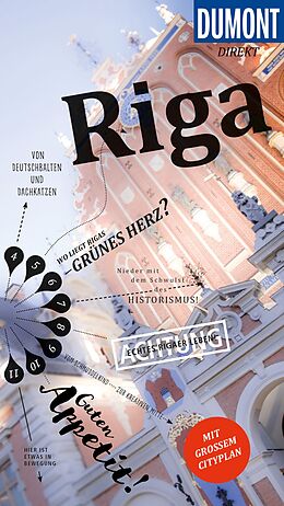 Kartonierter Einband DuMont direkt Reiseführer Riga von Jochen Könnecke