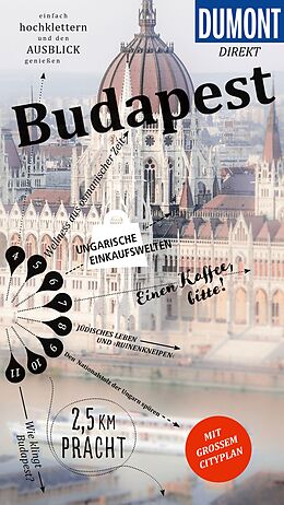 Kartonierter Einband DuMont direkt Reiseführer Budapest von Matthias Eickhoff