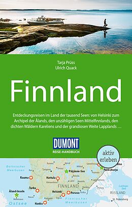 Kartonierter Einband DuMont Reise-Handbuch Reiseführer Finnland von Ulrich Quack, Tarja Prüss