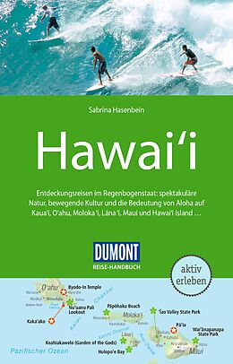 Kartonierter Einband DuMont Reise-Handbuch Reiseführer Hawaii von Sabrina Hasenbein