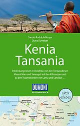 Kartonierter Einband DuMont Reise-Handbuch Reiseführer Kenia, Tansania von Diana Schreiber, Sandra Rudolph-Msuya