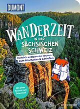 Kartonierter Einband DuMont Wanderzeit in der Sächsischen Schweiz von Jenny Menzel