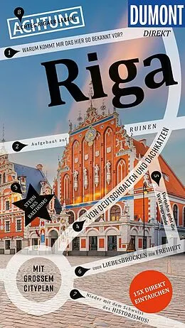 E-Book (pdf) DUMONT direkt Reiseführer E-Book Riga von Mirko Kaupat