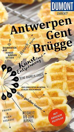 E-Book (pdf) DuMont direkt Reiseführer E-Book Antwerpen, Gent, Brügge von Patricia Fridrich
