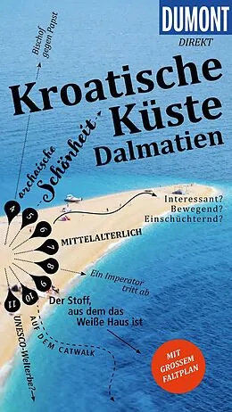 E-Book (pdf) DUMONT direkt Reiseführer E-Book Kroatische Küste, Dalmatien von Daniela Schetar