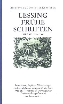 Fester Einband Werke und Briefe. 12 in 14 Bänden von Gotthold Ephraim Lessing