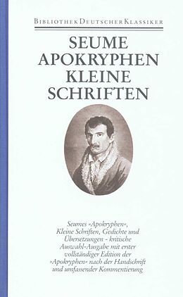 Leinen-Einband Werke und Briefe in drei Bänden von Johann Gottfried Seume
