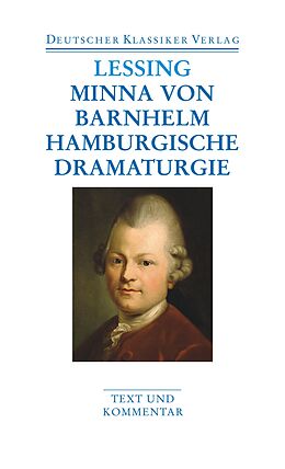 Kartonierter Einband Minna von Barnhelm / Hamburgische Dramaturgie von Gotthold Ephraim Lessing