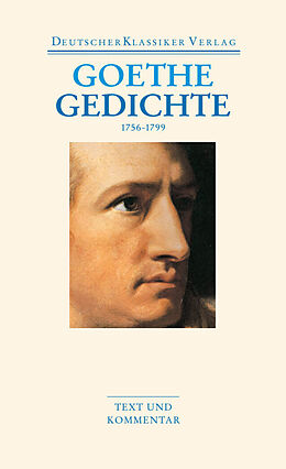 Kartonierter Einband (Kt) Gedichte 1756-1799 von Johann Wolfgang Goethe