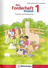 Geheftet Das Forderheft Deutsch 1 von Stefanie Drecktrah, Julia Wurth