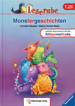 Fester Einband Leserabe  Monstergeschichten von Cornelia Neudert