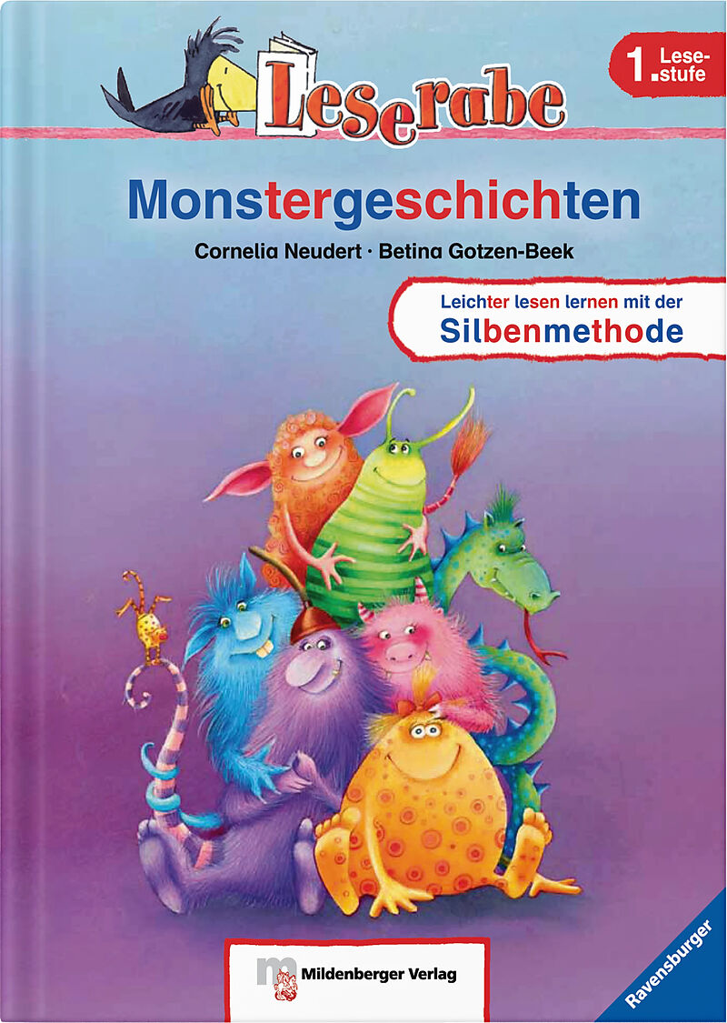 Leserabe 12 Lesestufe 1 Monstergeschichten Cornelia Neudert Buch Kaufen Ex Libris