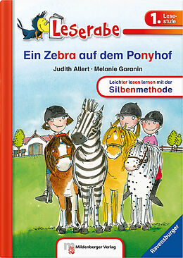 Fester Einband Leserabe  Ein Zebra auf dem Ponyhof von Judith Allert
