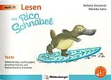 Geheftet Lesen mit Rico Schnabel, Heft 11: Texte von Stefanie Drecktrah, Mareike Hahn