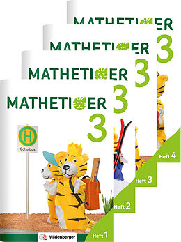 Kartonierter Einband Mathetiger 3  Heftausgabe von Matthias Heidenreich, Thomas Laubis, Eva Schnitzer